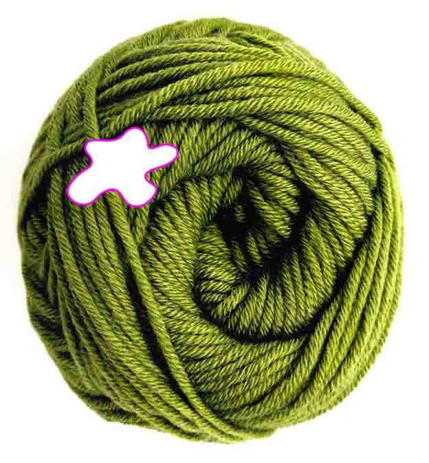 A233 - Acrylic/Nylon knitting yarn